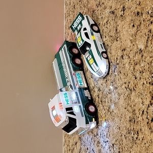 Hess toy truck and dragster 2016